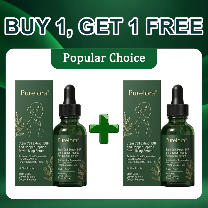 💖Change from the inside out | Purelora® Stem Cell–Derived EGF & Copper Peptide Activating Serum (Deeply activates skin renewal from within for firmer, smoother-looking skin) - Image 13