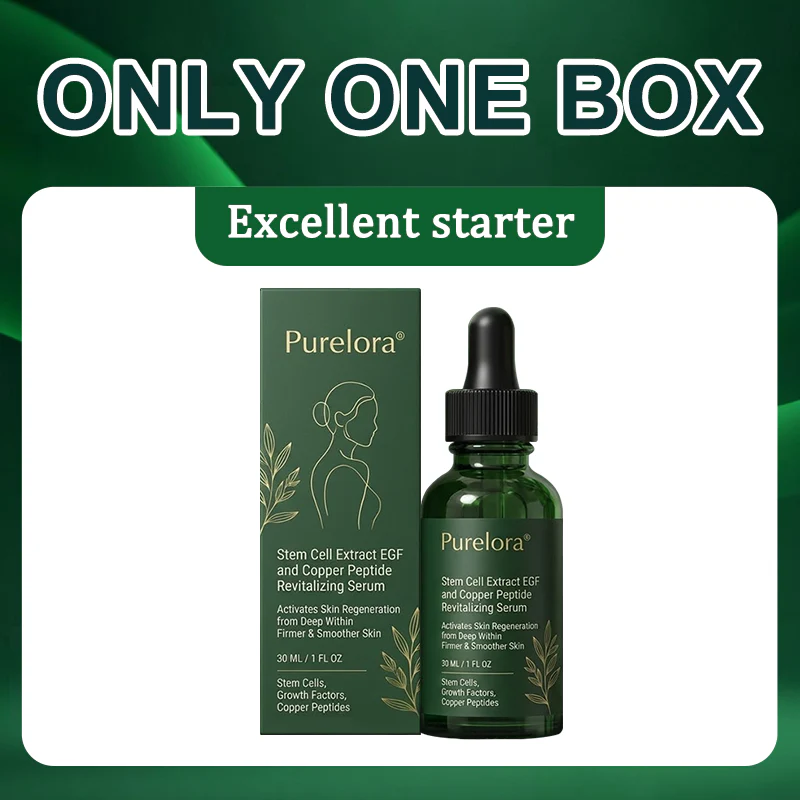 💖Change from the inside out | Purelora® Stem Cell–Derived EGF & Copper Peptide Activating Serum (Deeply activates skin renewal from within for firmer, smoother-looking skin) - Image 14