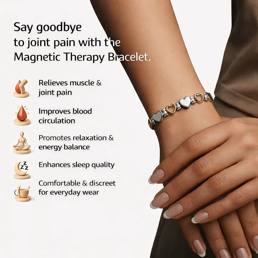 𝐂𝐙𝐓𝐈𝐂𝐋𝐄® Magnetic Health Bracelet for Relaxation, Better Sleep & Inner Balance - Image 3