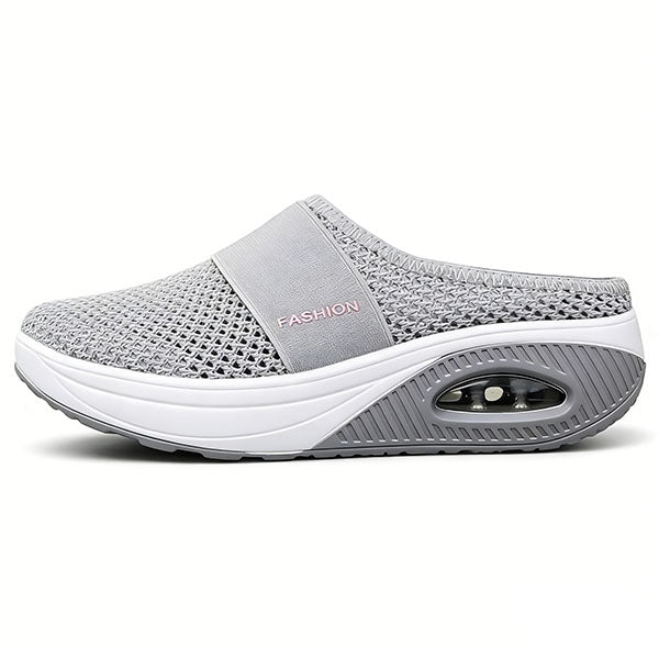 🔥 LAST DAY SALE-80% OFF ✨ BQODQO® Diabetic Air-Cushion Slip-On Walking Shoes, Orthopedic Diabetic Slippers, with Arch-Support for Women - Image 3