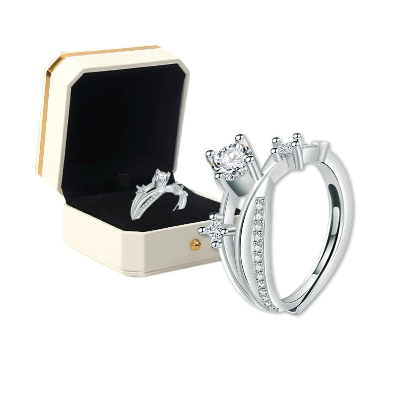 ๏ผ๐ฅLAST DAY SALE-80% OFF)๐๐๐๐๐๐๐ยฎ Diamond Magnetology Lymphvity Ring - Image 15