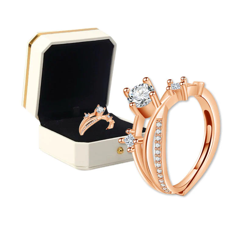 ๏ผ๐ฅLAST DAY SALE-80% OFF)๐๐๐๐๐๐๐ยฎ Diamond Magnetology Lymphvity Ring - Image 18