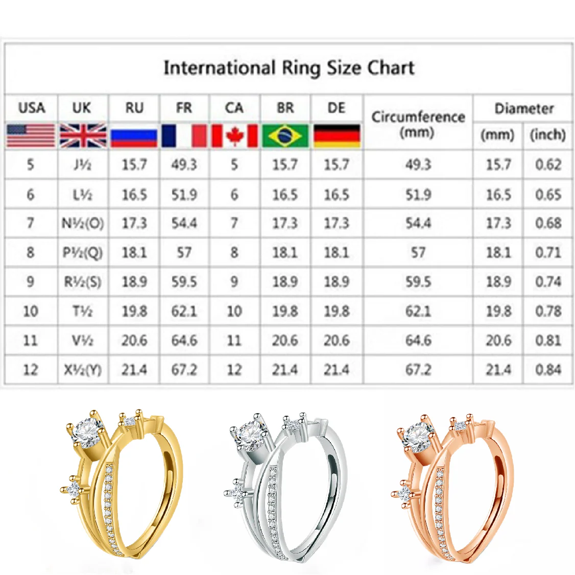 ๏ผ๐ฅLAST DAY SALE-80% OFF)๐๐๐๐๐๐๐ยฎ Diamond Magnetology Lymphvity Ring - Image 4