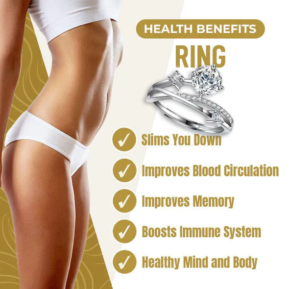 ๏ผ๐ฅLAST DAY SALE-80% OFF)๐๐๐๐๐๐๐ยฎ Diamond Magnetology Lymphvity Ring - Image 6